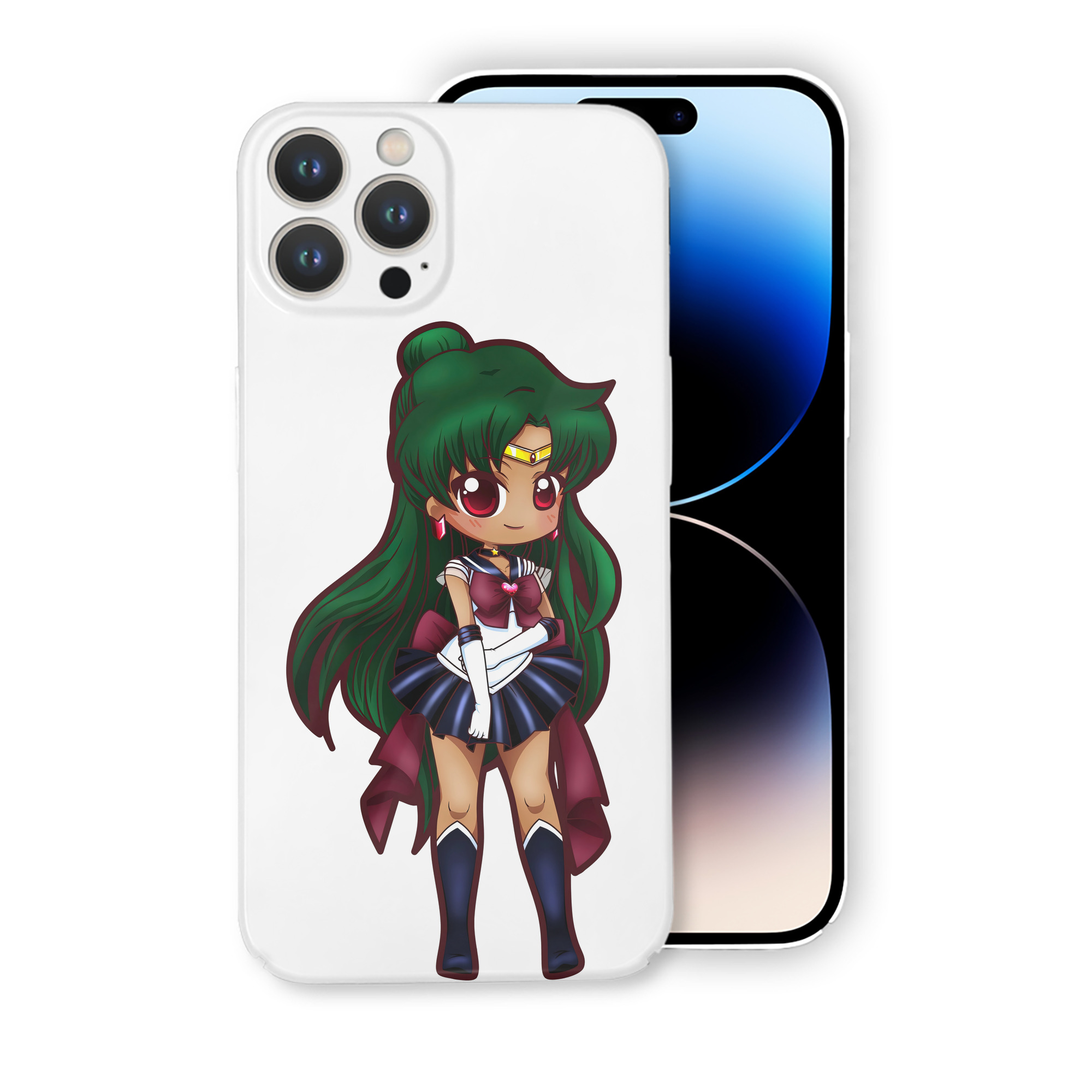 （画像用） 美少女戦士セーラームーン 冥王せつな Sailor Moon Meiou Setsuna 【iPhone 14シリーズ対応】ハードケース